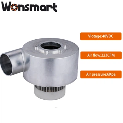 48v Dc Mini ċentrifugali ta 'fluss ta' arja għolja fann tal-blower brushless dc